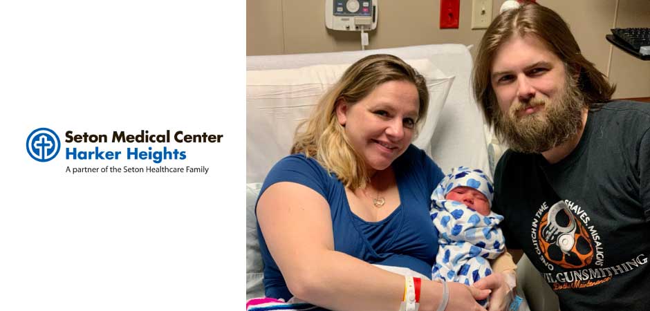 Seton Medical Center Harker Heights welcomes its first Baby of the New Year